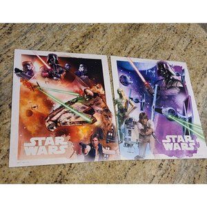 Star Wars Lucasfilms 2 Posters 8x10"
